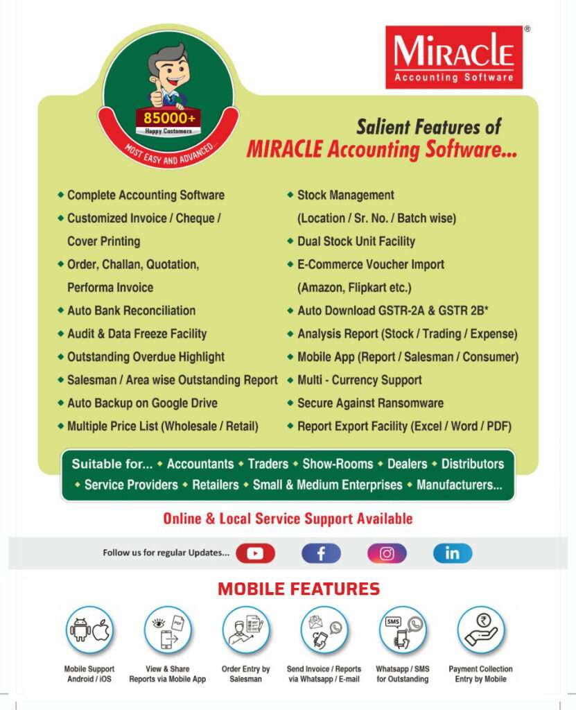 Miracle Software Features
