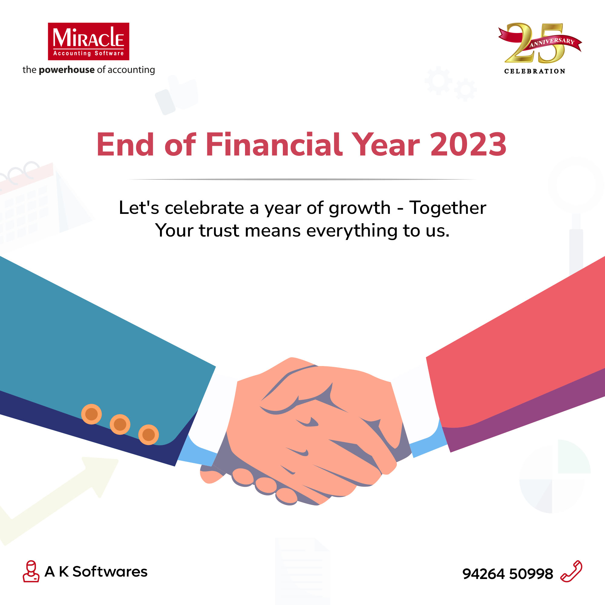 new year opening process in miracle software