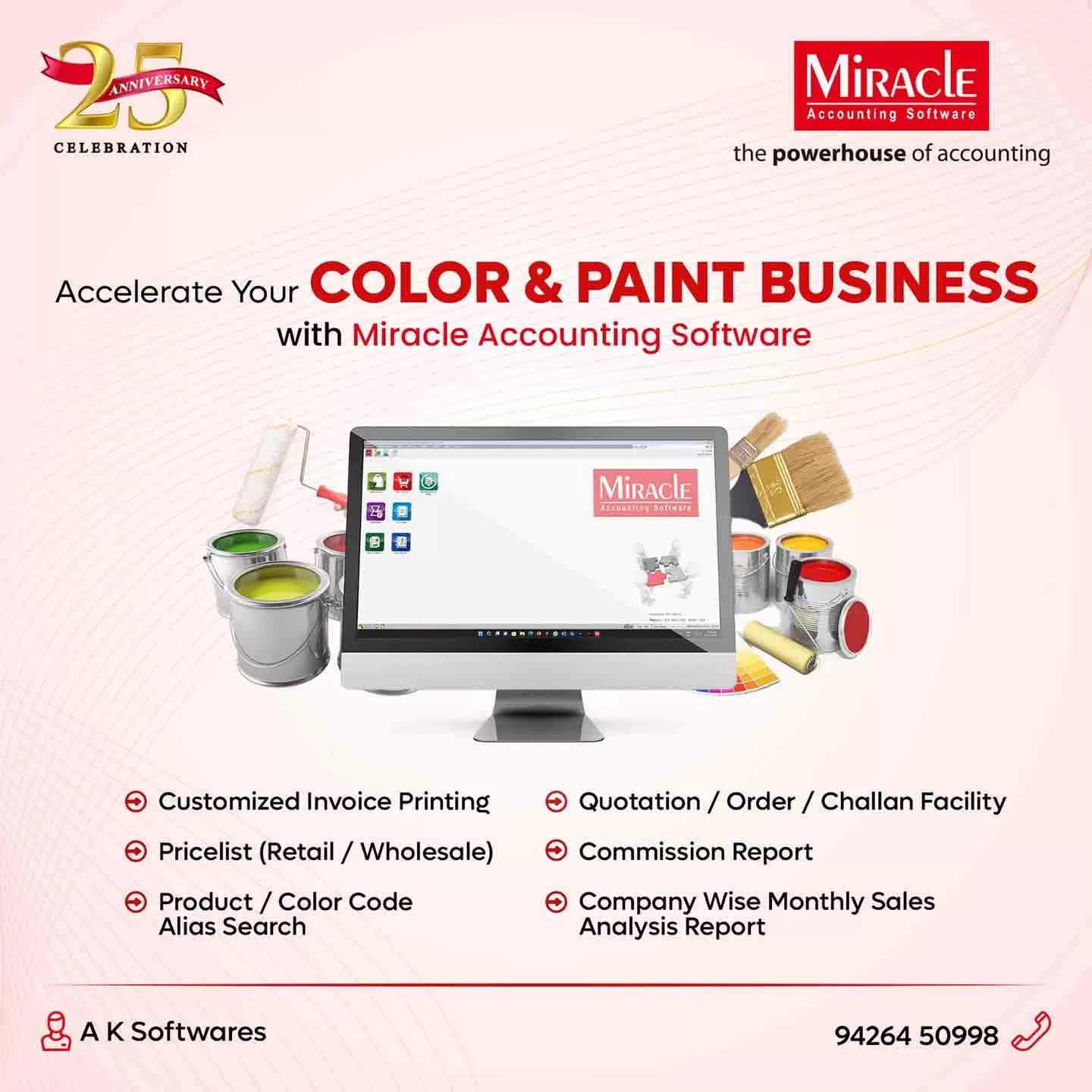 Miracle Accounting Software for Paint and Color Business