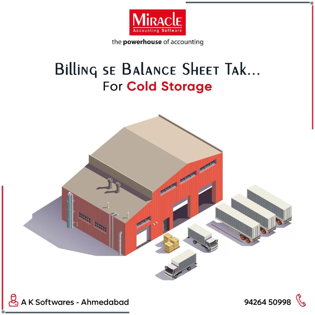 Miracle Accounting Software For cold storage and warehouse